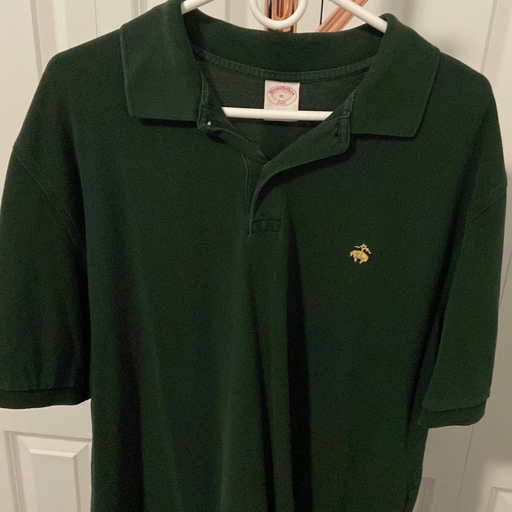 XL green Brooks Brothers polo